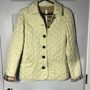 Burberry Coat - Cream